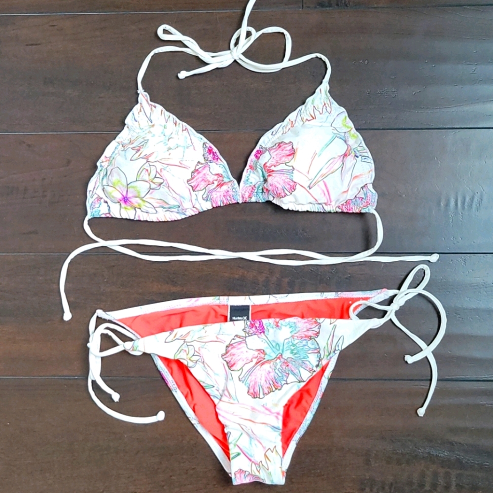 Hurley Floral Bikini Set